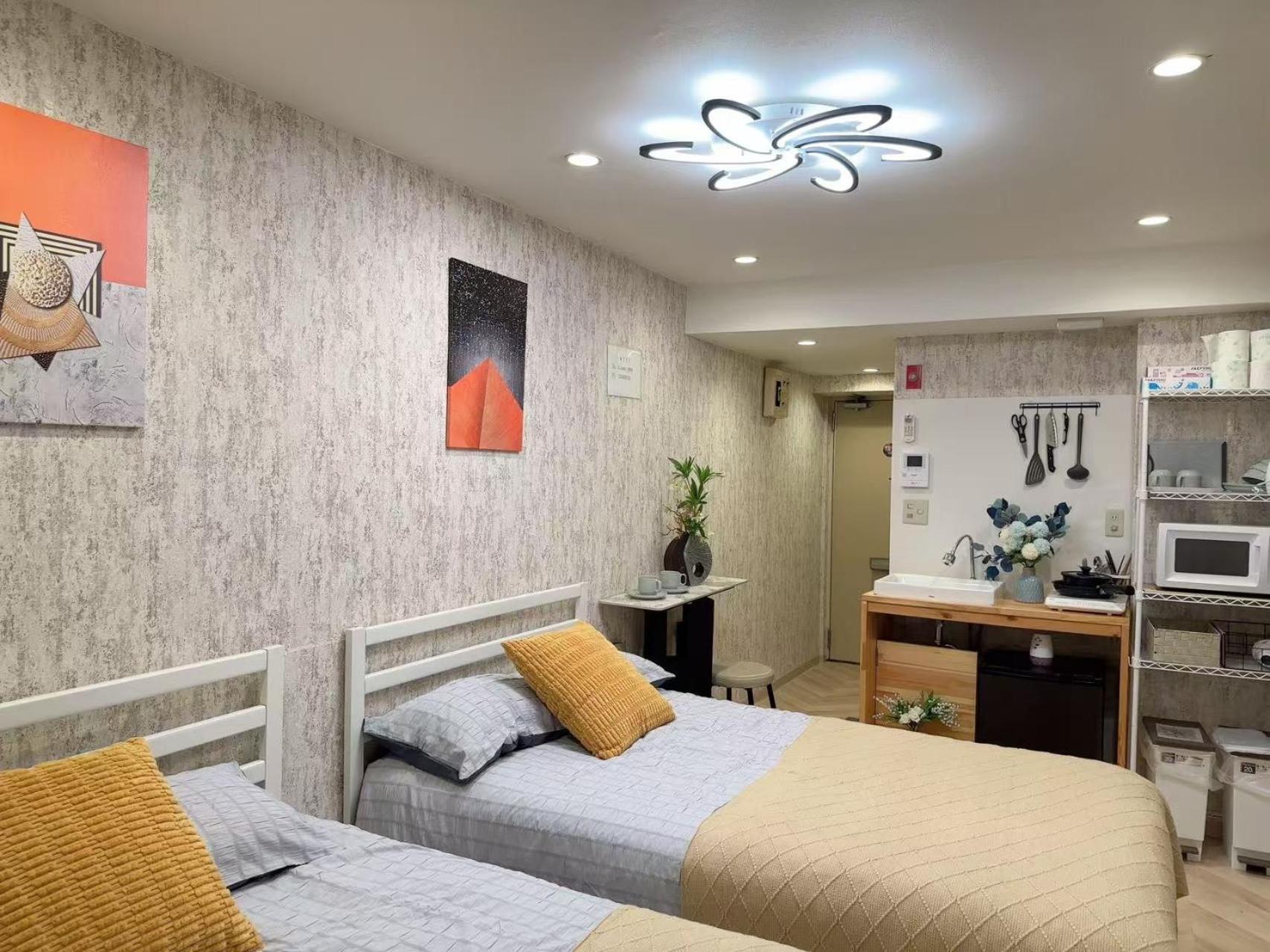 Shinjuku Center2/4mins From Shinjuku Sta./max4 公寓